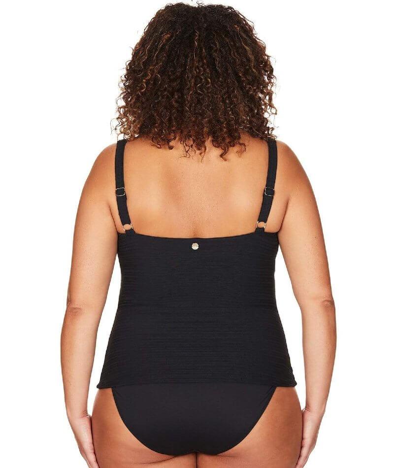Artesands Aria Botticelli C-DD Cup Tankini Top - Black - Image 4