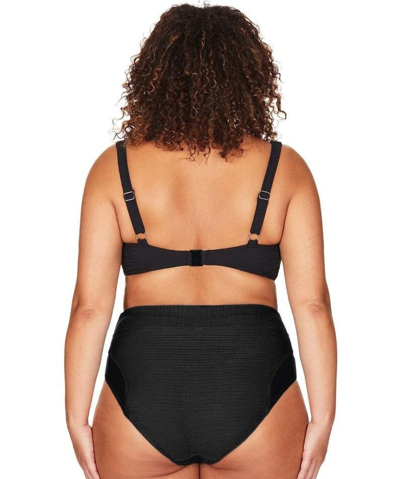 Artesands Aria Botticelli Twist Front C-DD Cup Bikini Top - Black - Image 8