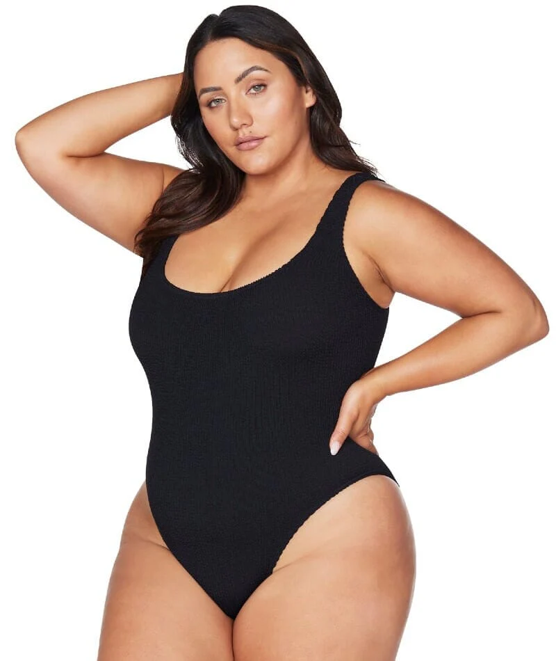 Artesands Arte Eco Kahlo One Size One Piece Swimsuit - Black - Image 4