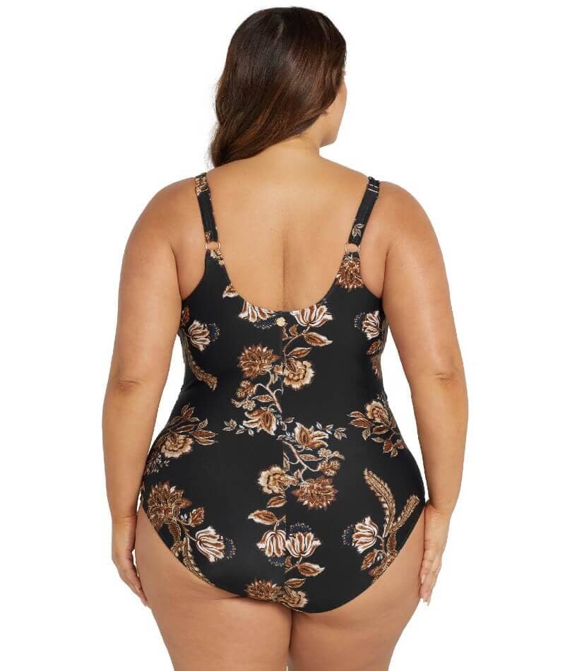 Artesands Chantique Delacroix Cross Front D-G Cup One Piece Swimsuit - Black - Image 2
