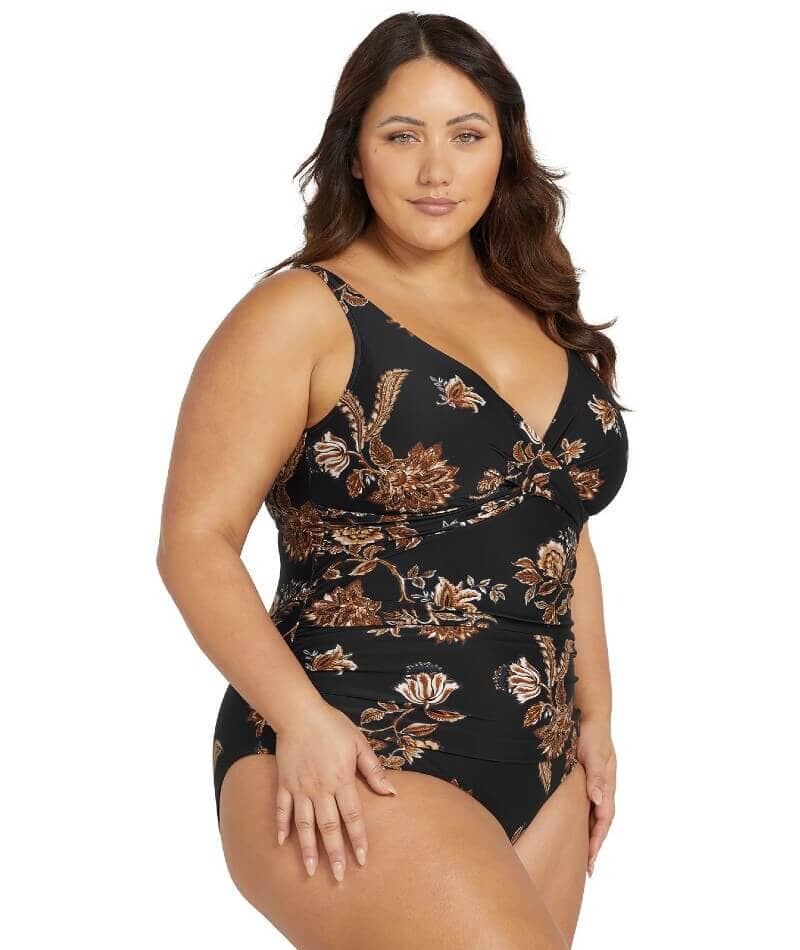 Artesands Chantique Delacroix Cross Front D-G Cup One Piece Swimsuit - Black - Image 3