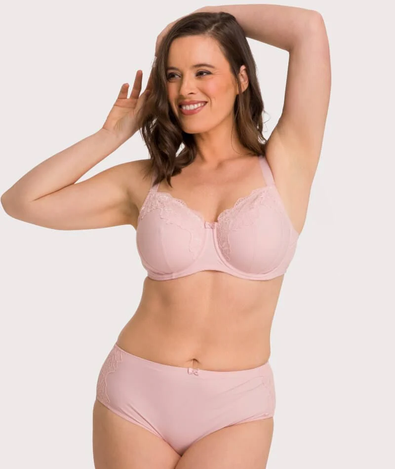 Ava & Audrey Jacqueline Full Cup Underwired Bra - Blush - Image 11