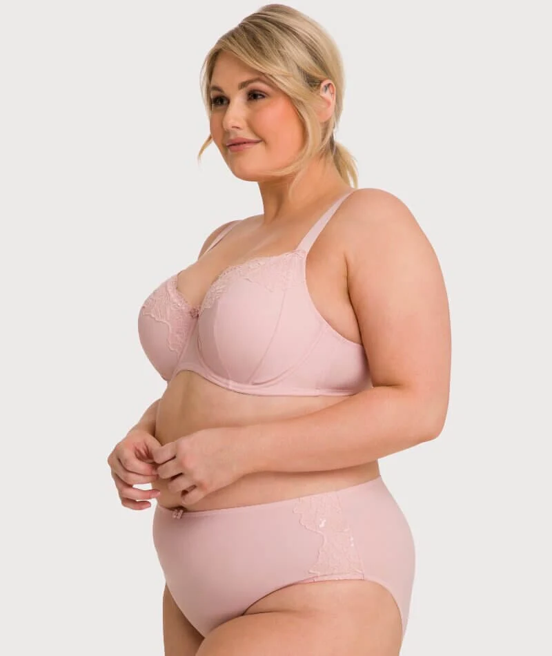 Ava & Audrey Jacqueline Full Cup Underwired Bra - Blush - Image 12