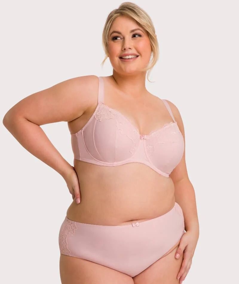Ava & Audrey Jacqueline Full Cup Underwired Bra - Blush - Image 8