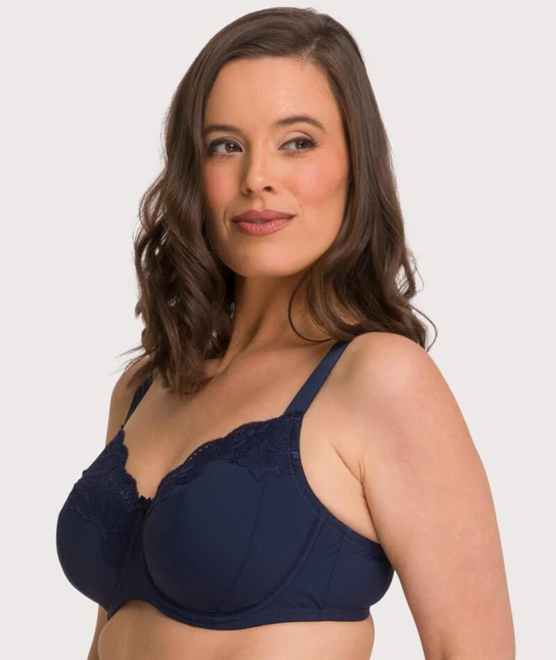 Ava & Audrey Jacqueline Full Cup Underwired Bra - Sapphire - Image 4