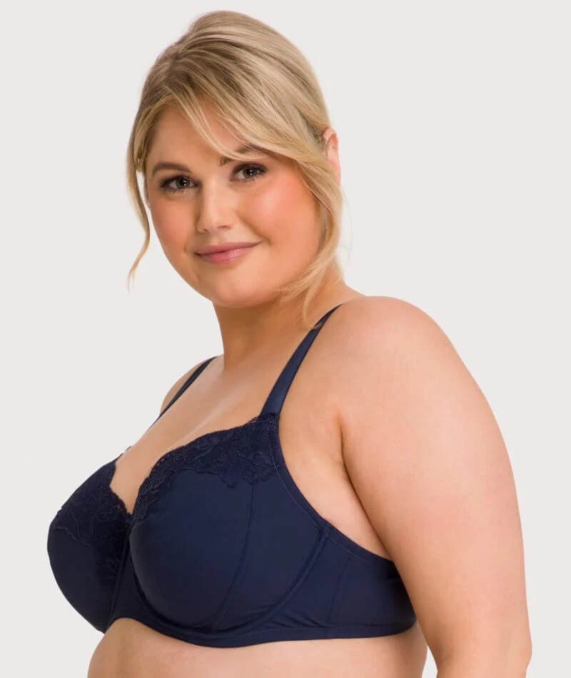 Ava & Audrey Jacqueline Full Cup Underwired Bra - Sapphire - Image 7