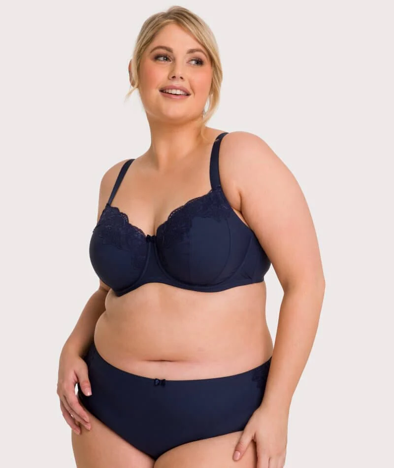 Ava & Audrey Jacqueline Full Cup Underwired Bra - Sapphire - Image 8