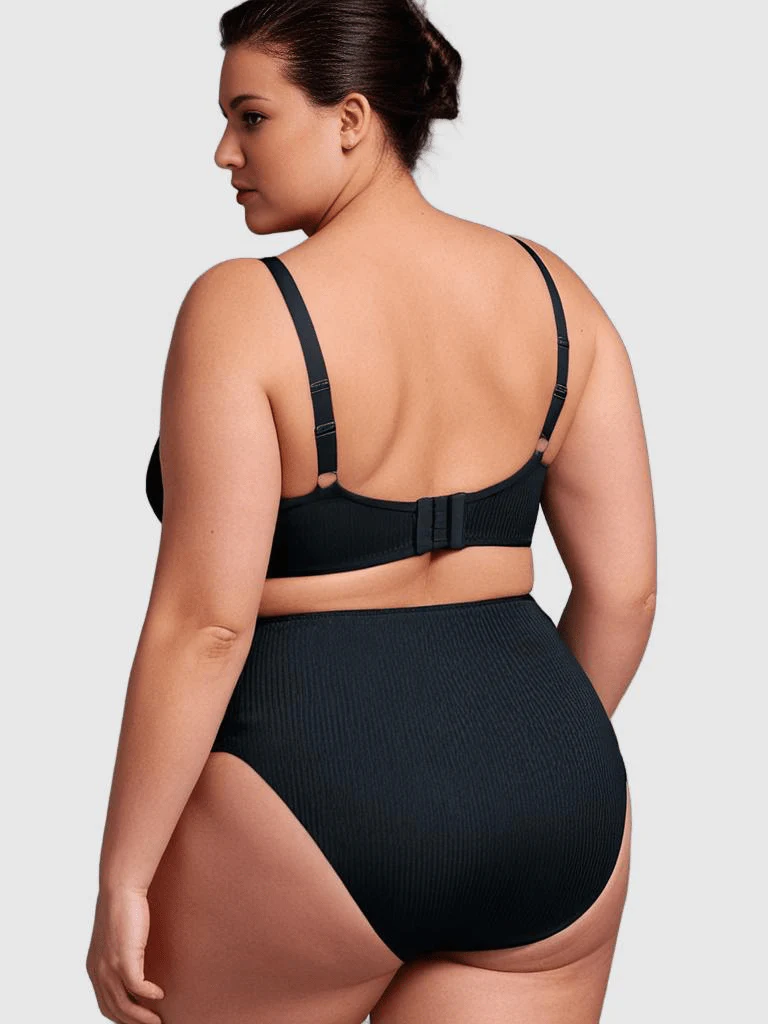 Ava & Audrey Jacqueline Minimiser Full Cup Underwire Bra - Black - Image 8