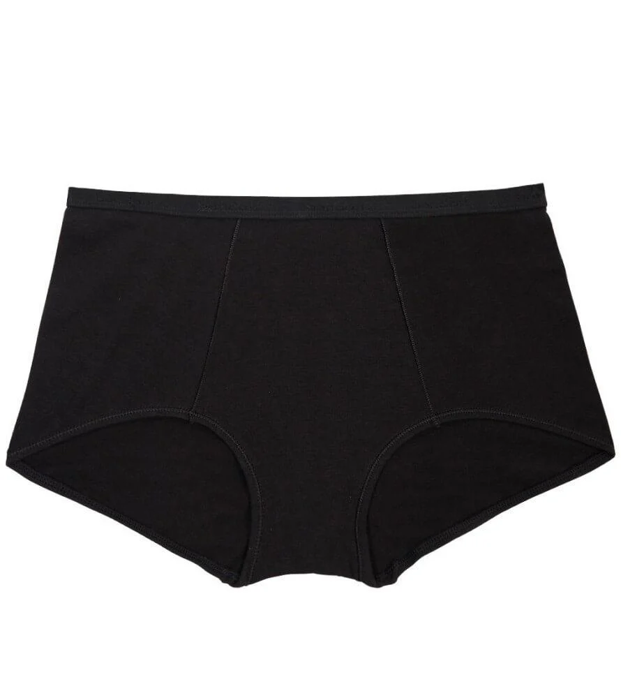 Bendon Body Cotton Trouser Brief - Black - Image 4