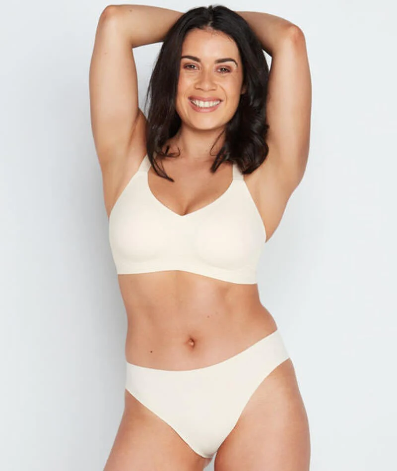 Bendon Comfit Collection High Cut Brief - Novelle Peach - Image 4