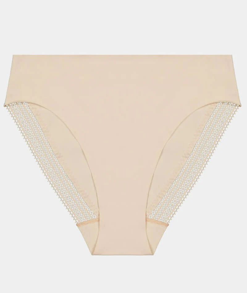 Bendon Comfit Collection High Cut Brief - Novelle Peach - Image 8