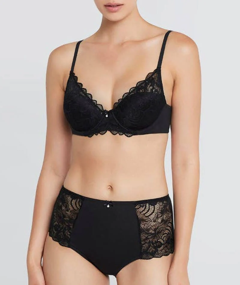 Bendon Embrace Full Brief - Black - Image 5
