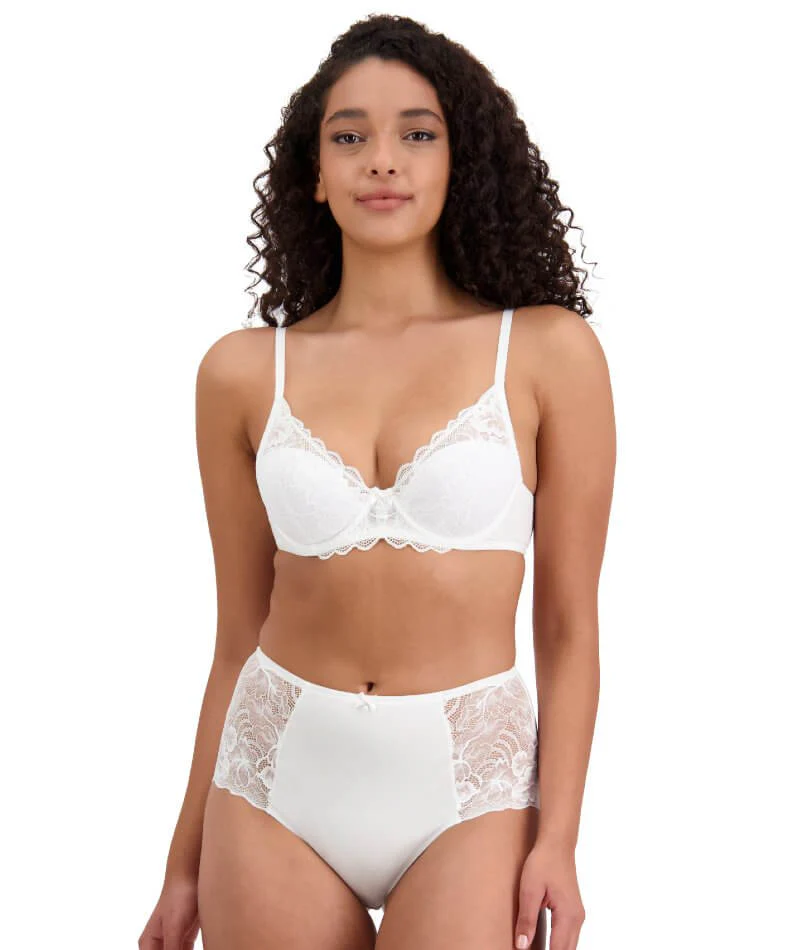 Bendon Embrace Full Coverage Contour Bra - White - Image 3