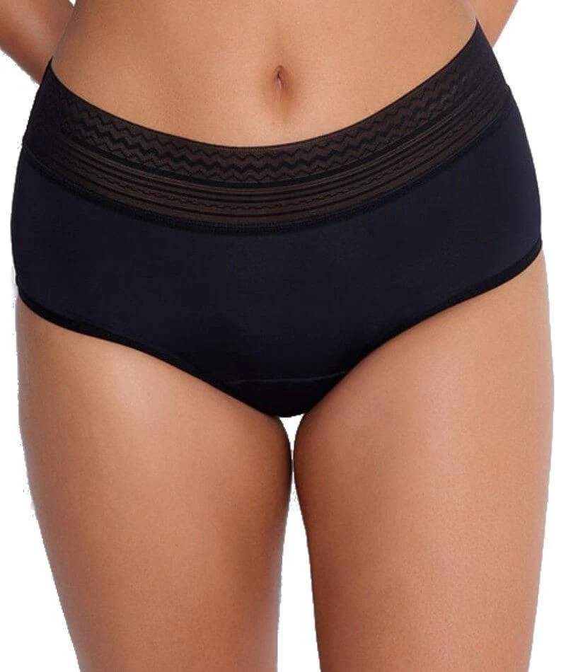 Bendon Flo Heavy Full Brief - Black