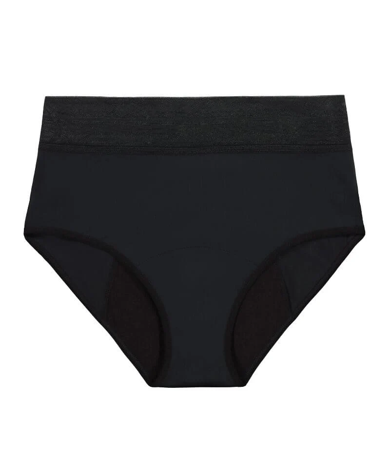 Bendon Flo Heavy Full Brief - Black - Image 4