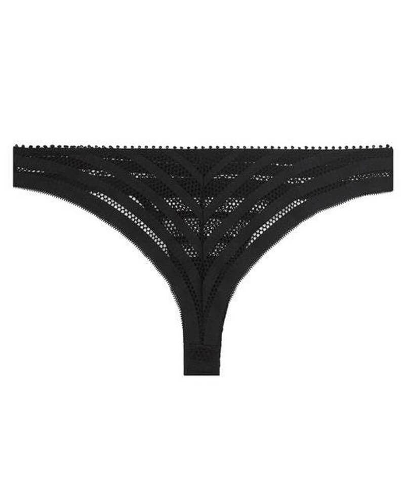 Bendon Morning Lola Thong Brief - Black - Image 5