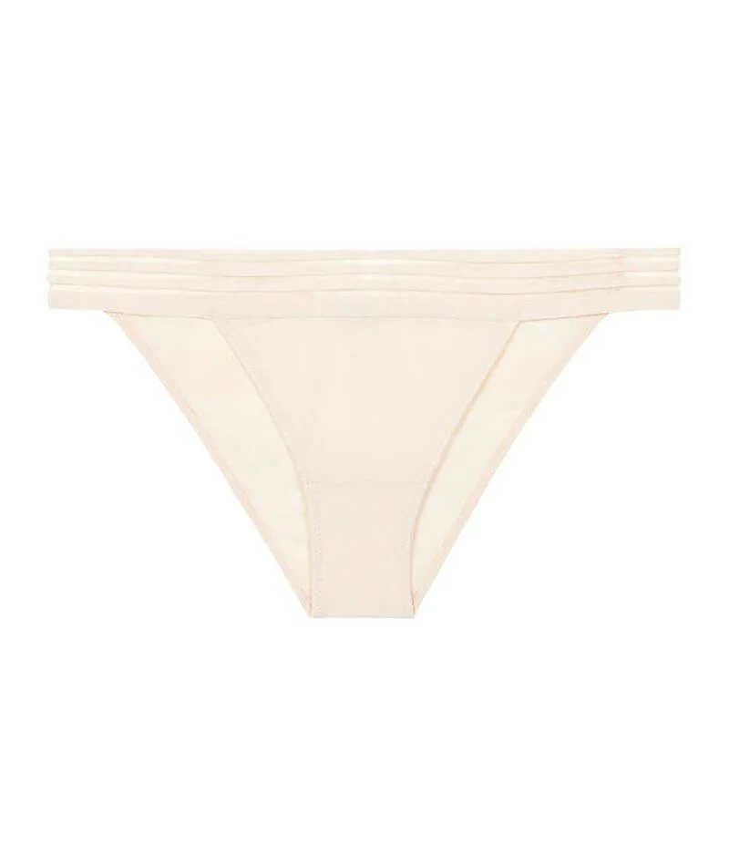 Bendon Stripe Elastic & Papertouch Cheeky Pant - Silver Peony - Image 9