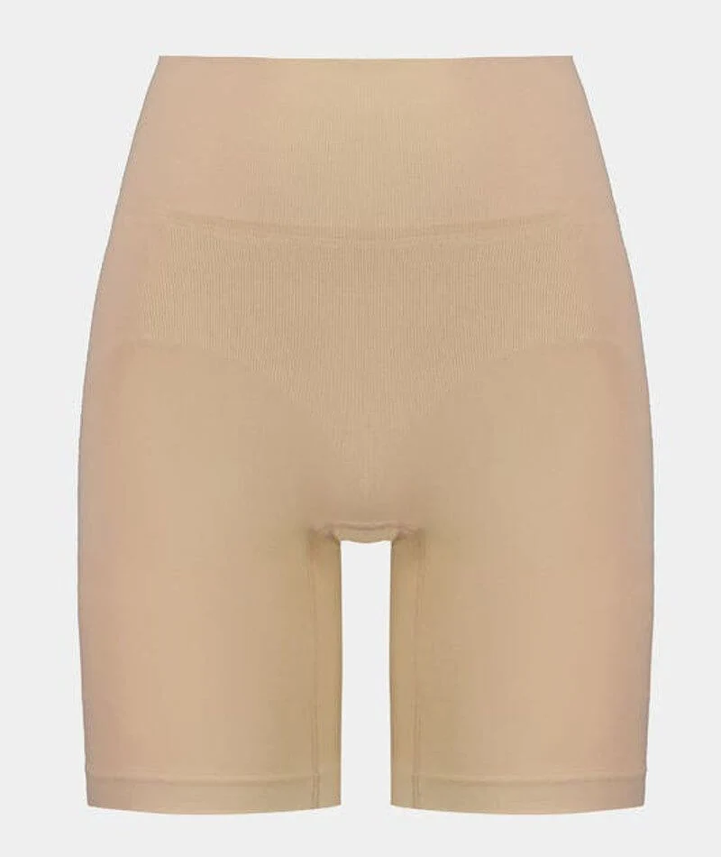 Bendon Medium Control Smoothing Waisted Shaper Short - Caramel - Image 3
