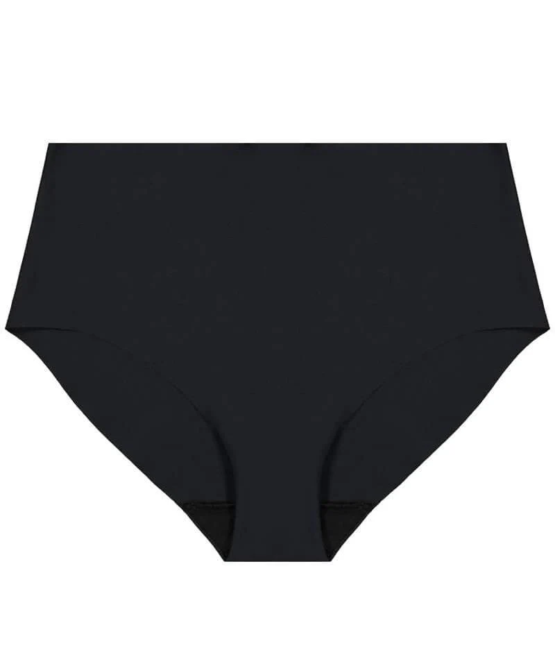 Bendon No Show High Rise Brief - Black - Image 3