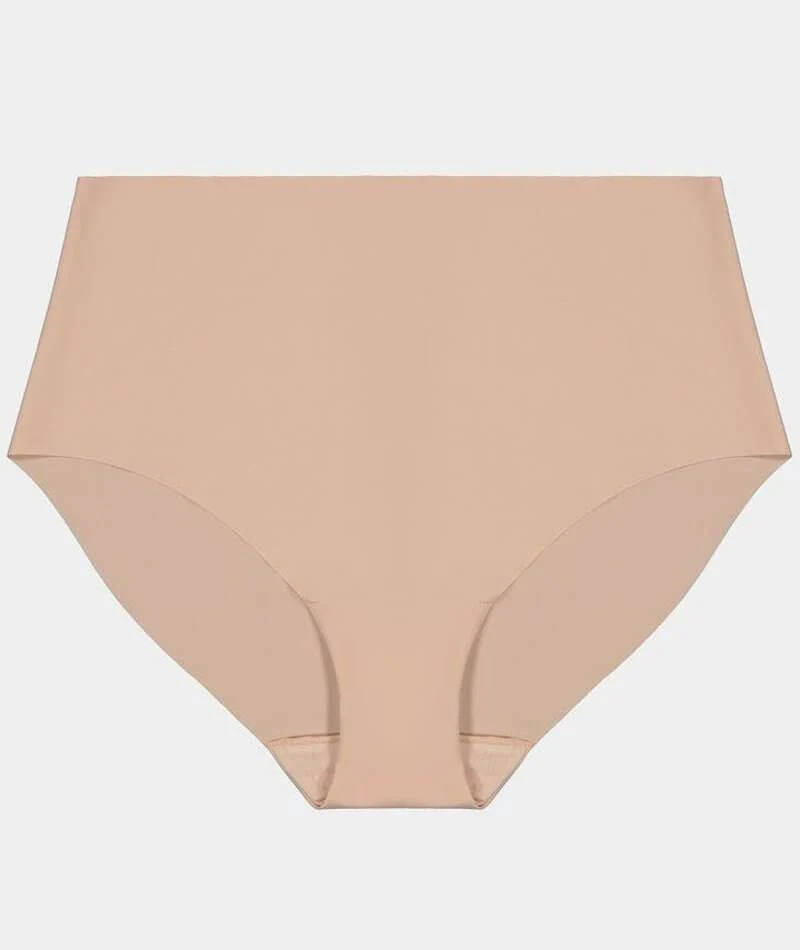 Bendon No Show High Rise Brief - Latte - Image 3