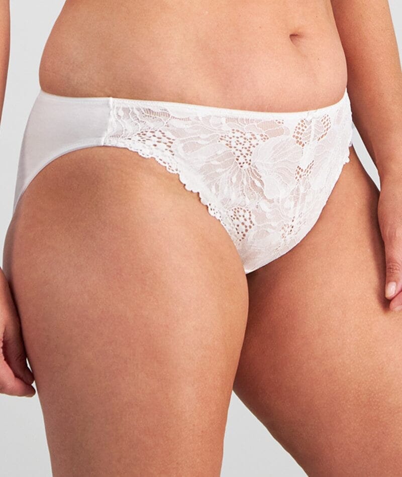 Bendon Thea Bikini Brief - White - Image 3