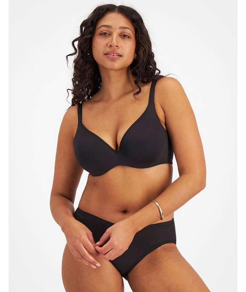 Berlei New Barely There Contour Bra - Black - Image 11