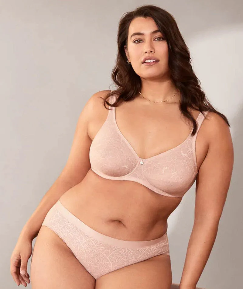 Berlei Barely There Lace Bikini Brief - Nude Lace - Image 4