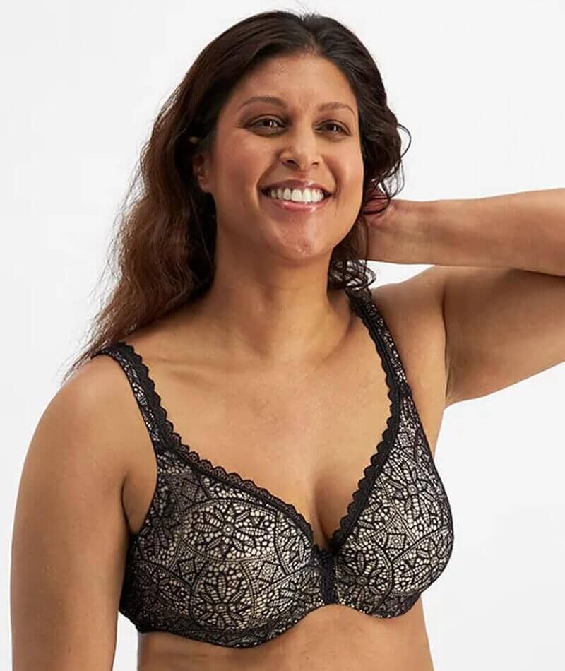 Berlei Barely There Lace Contour Bra - Black - Image 11