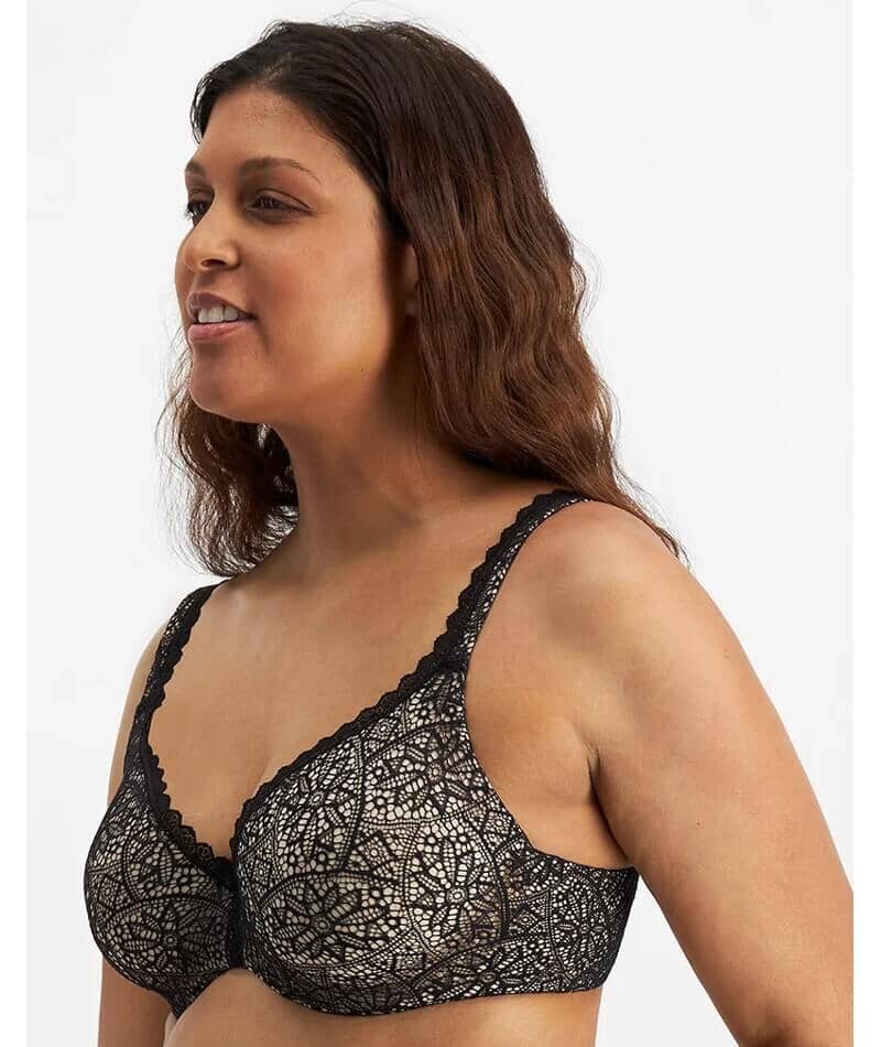 Berlei Barely There Lace Contour Bra - Black - Image 8