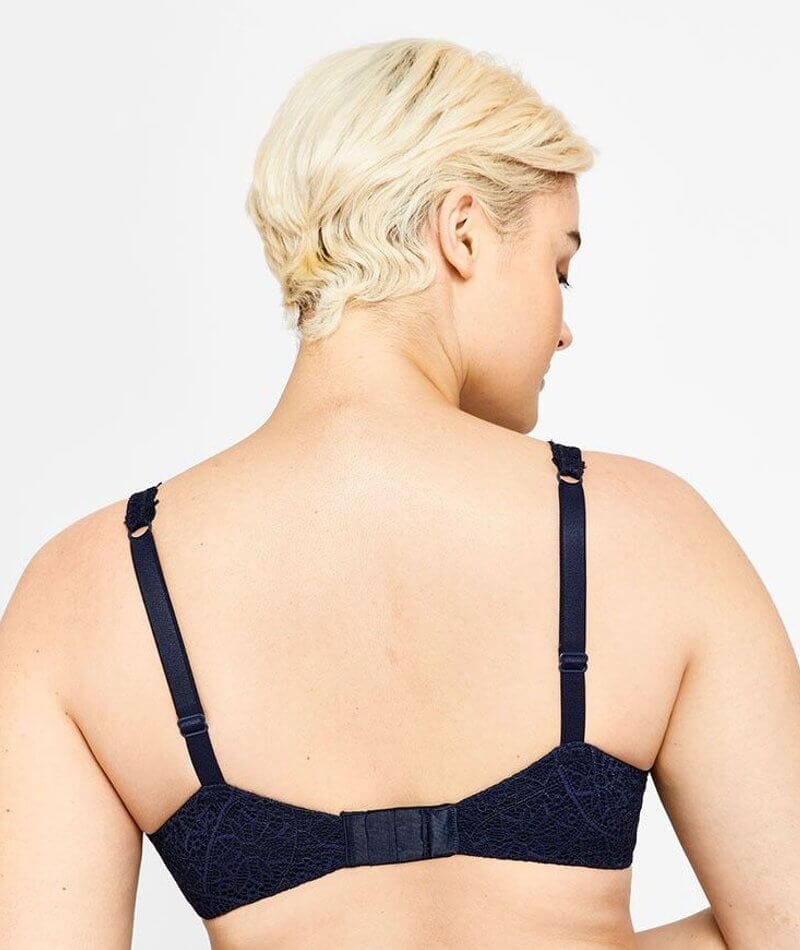 Berlei Barely There Lace Contour Bra - Navy - Image 3