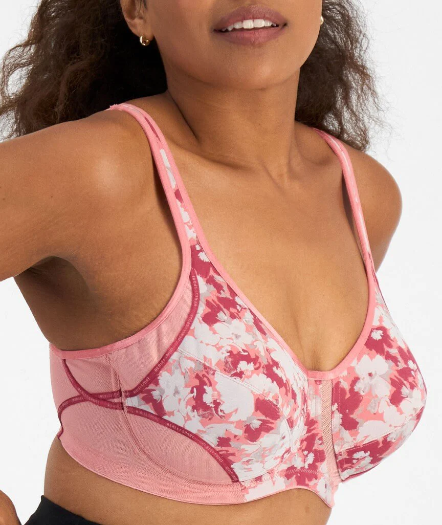 Berlei Electrify Underwire Sports Bra - Florale - Image 3