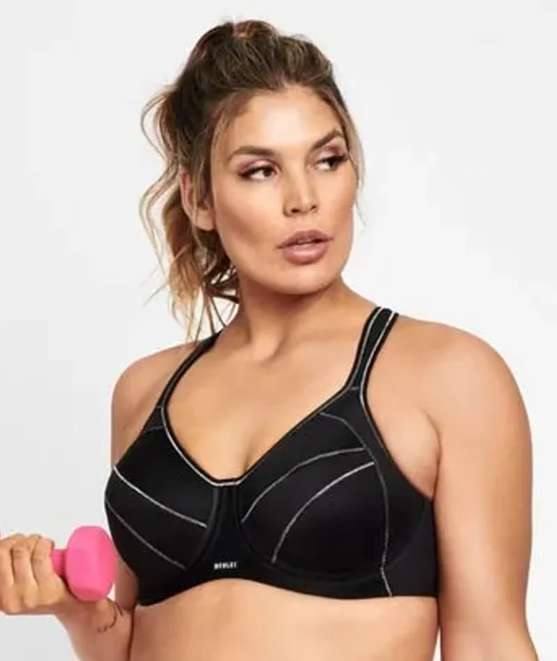 Berlei Full Support Sport Underwire Bra - Black - Image 6