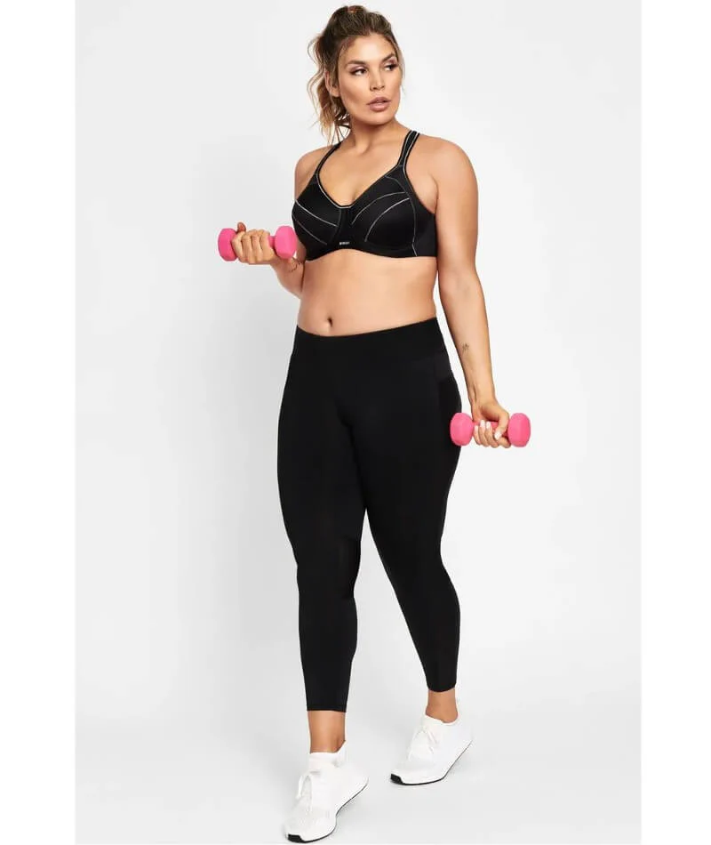 Berlei Full Support Sport Underwire Bra - Black - Image 9