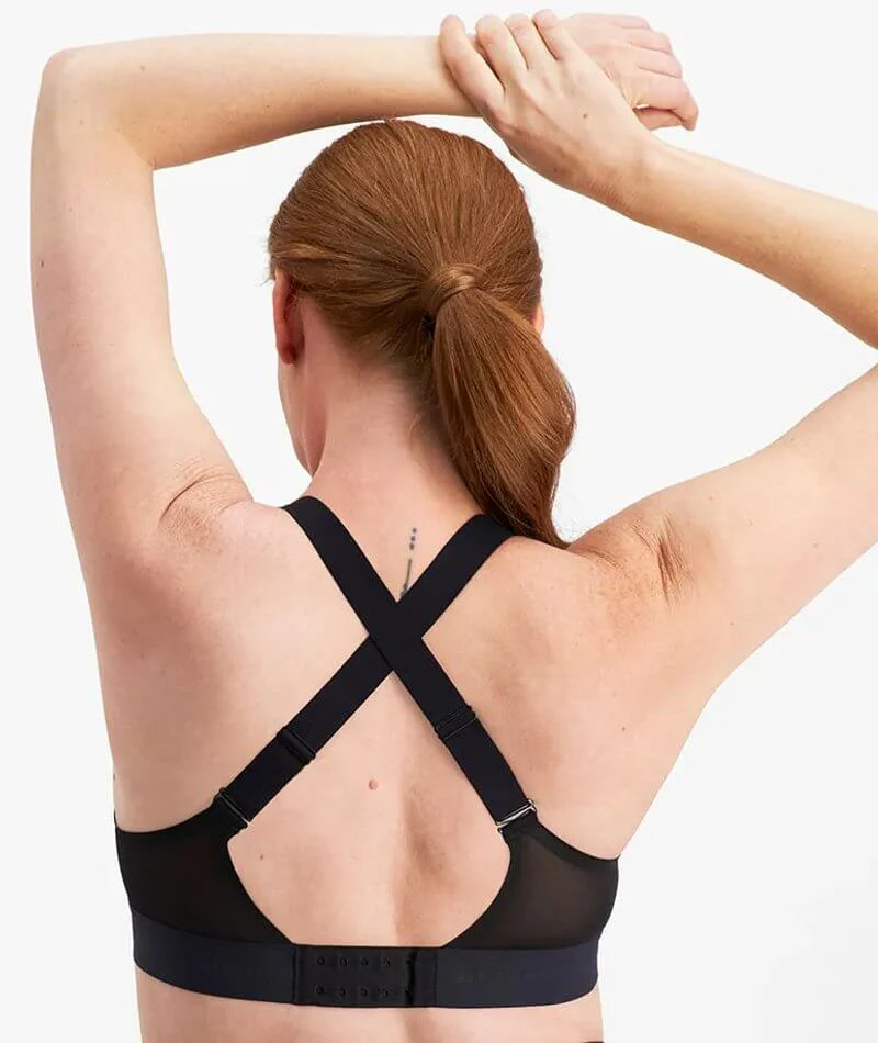 Berlei Life Maternity Active Wire-free Crop Top Bra - Black - Image 2