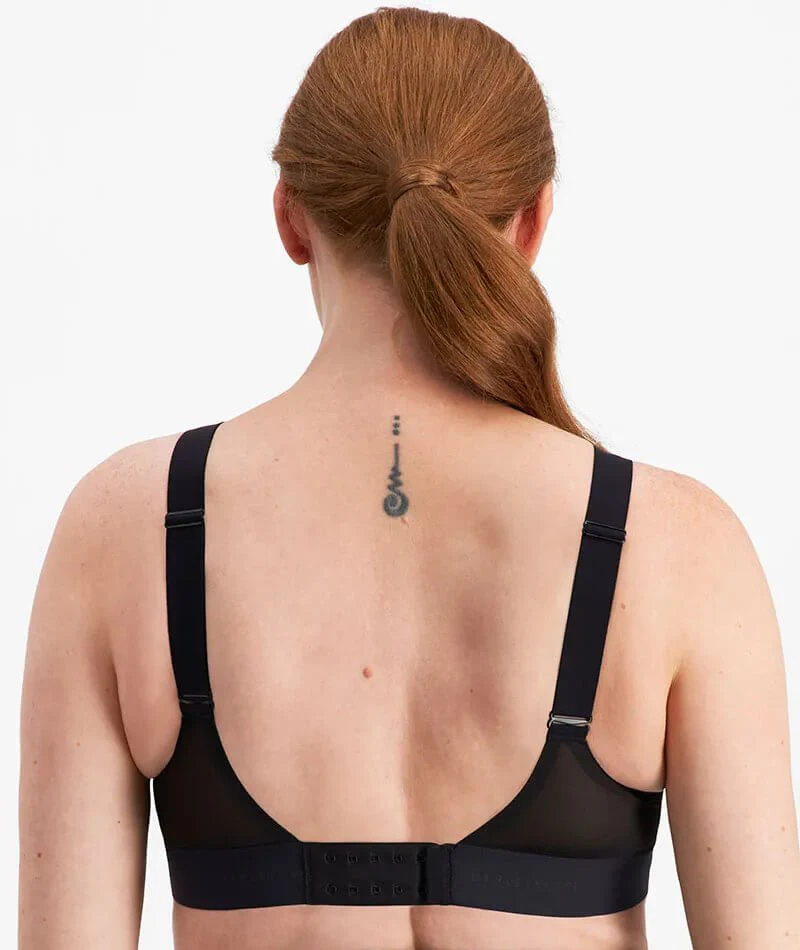 Berlei Life Maternity Active Wire-free Crop Top Bra - Black - Image 4