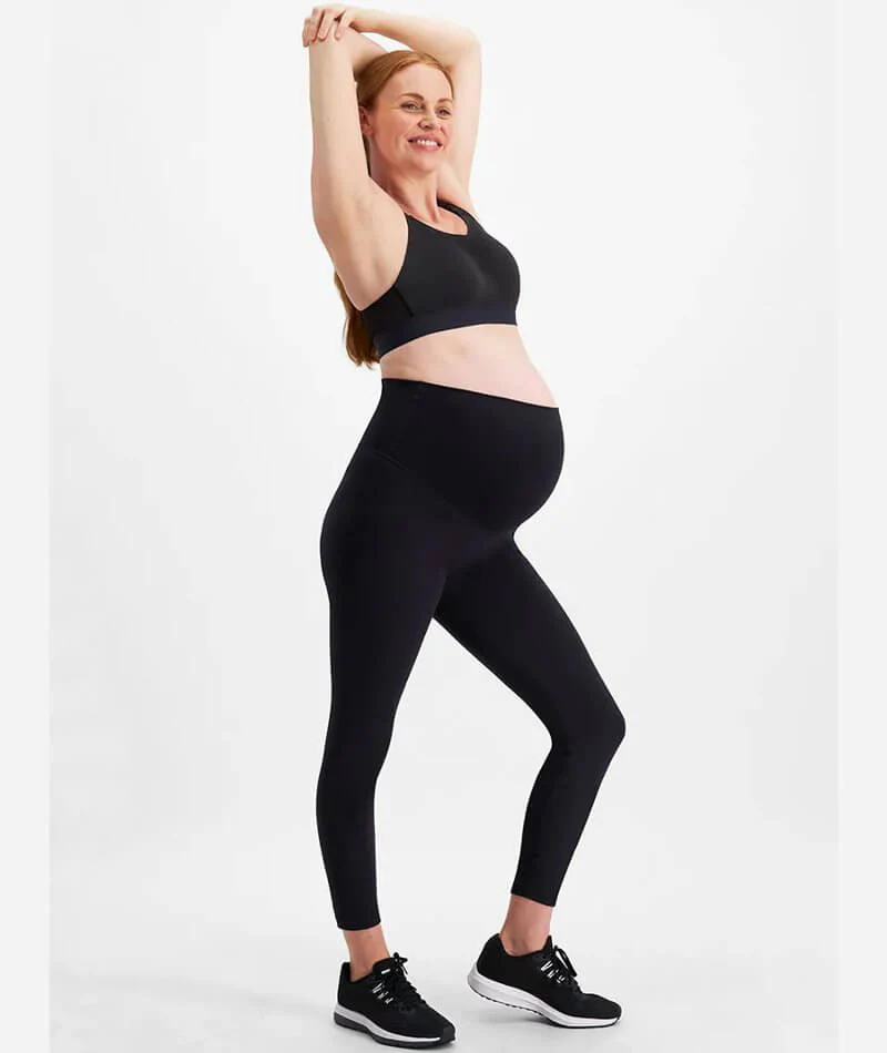 Berlei Life Maternity Active Wire-free Crop Top Bra - Black - Image 5