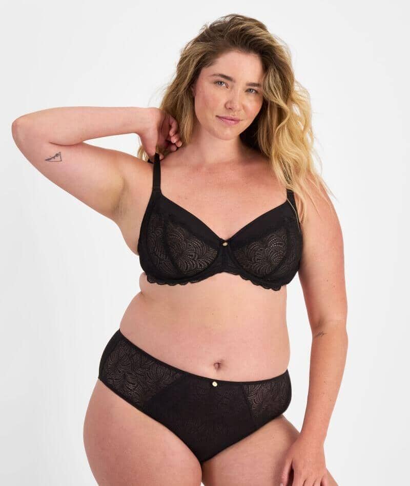 Berlei Lift & Shape Minimiser Bra - Black - Image 15