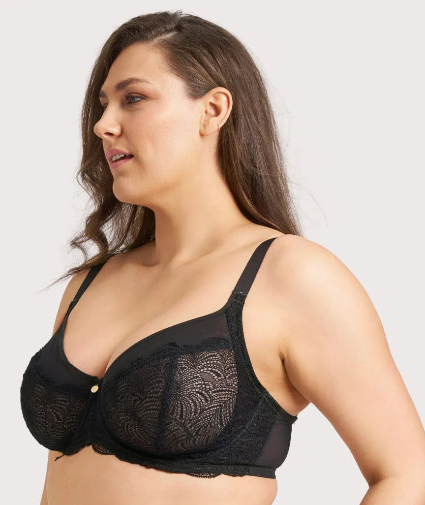 Berlei Lift & Shape Minimiser Bra - Black - Image 6