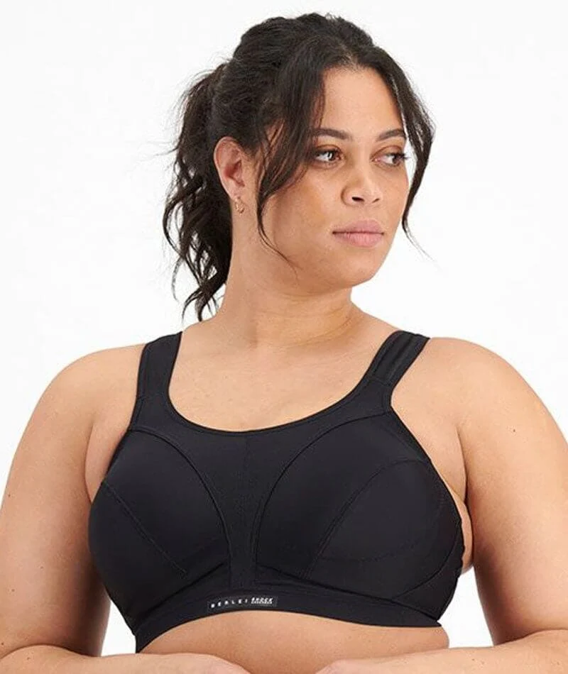 Shock Absorber by Berlei Active D+ Classic Sports Bra - Black - Image 3