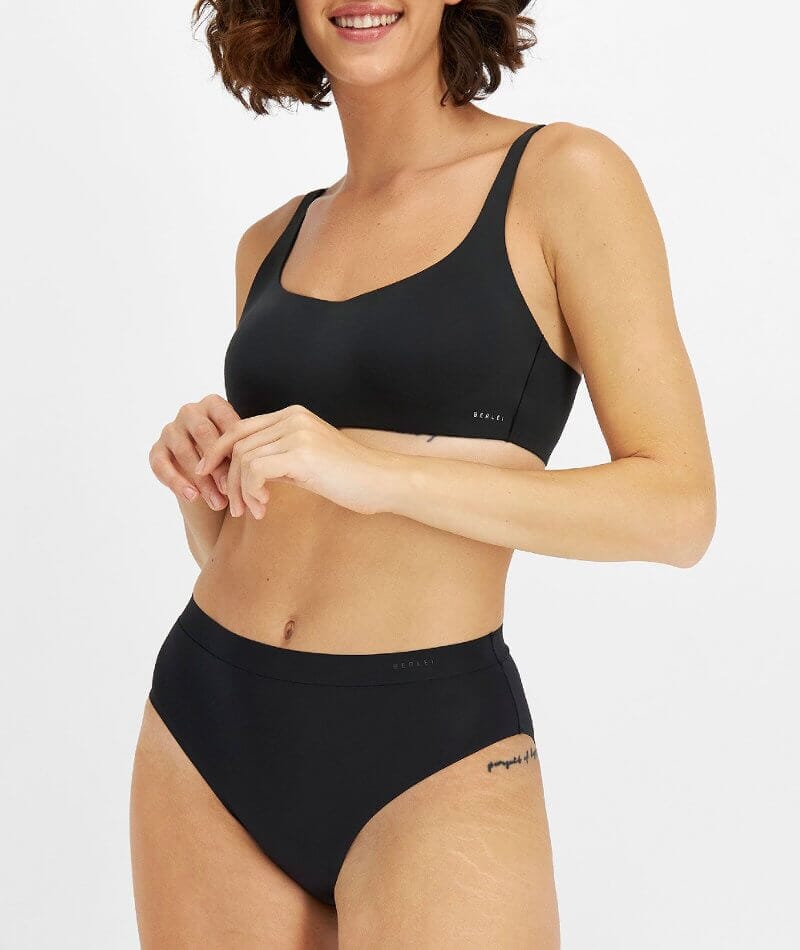 Berlei UnderState Hi-Cut Brief - Black - Image 4
