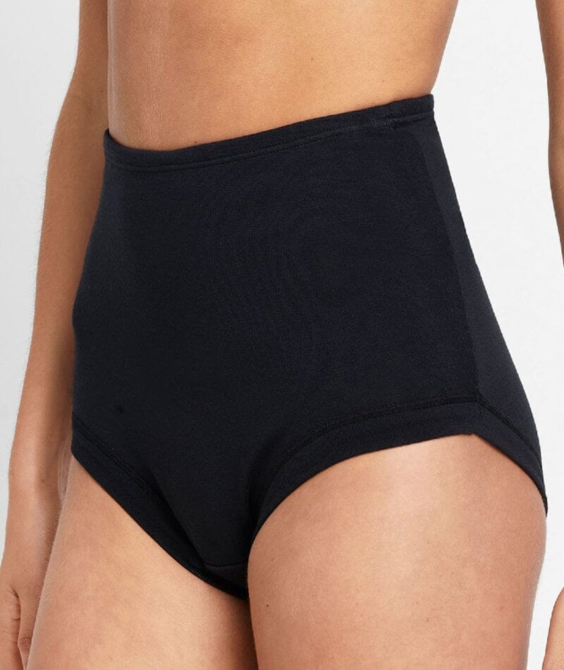 Bonds Cottontails Full Brief With Lycra - Black - Image 3