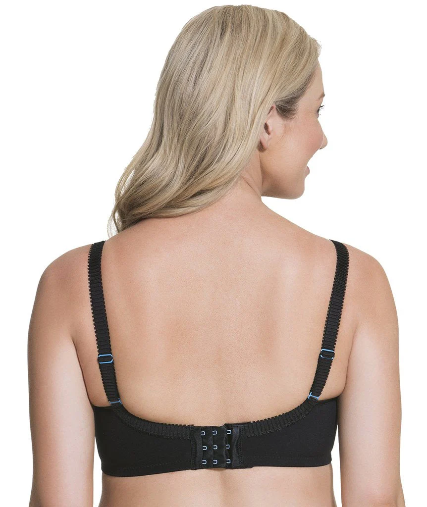 Cake Maternity Croissant Seamless Flexi Wire Nursing Bra -  Black - Image 2