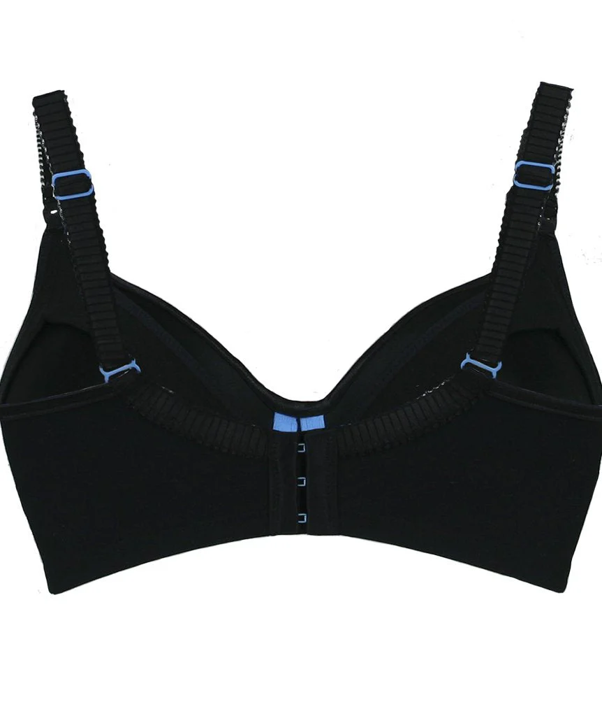 Cake Maternity Croissant Seamless Flexi Wire Nursing Bra -  Black - Image 6