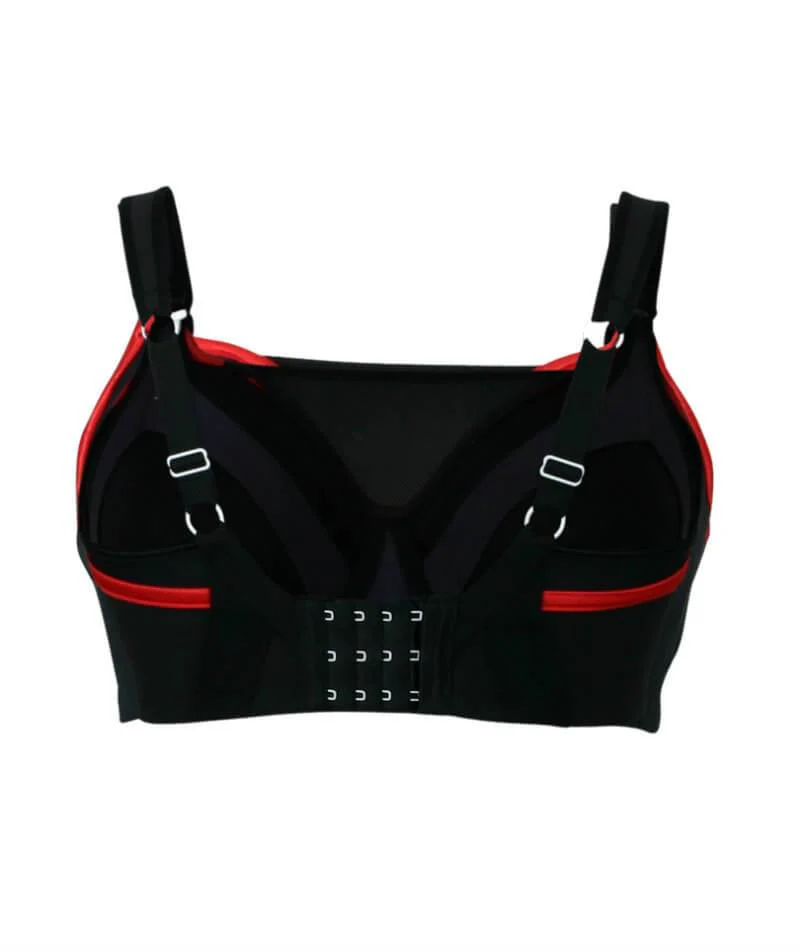 Cake Maternity Zest Flexi Wire High Impact Maternity & Nursing Sports Bra - Black - Image 5