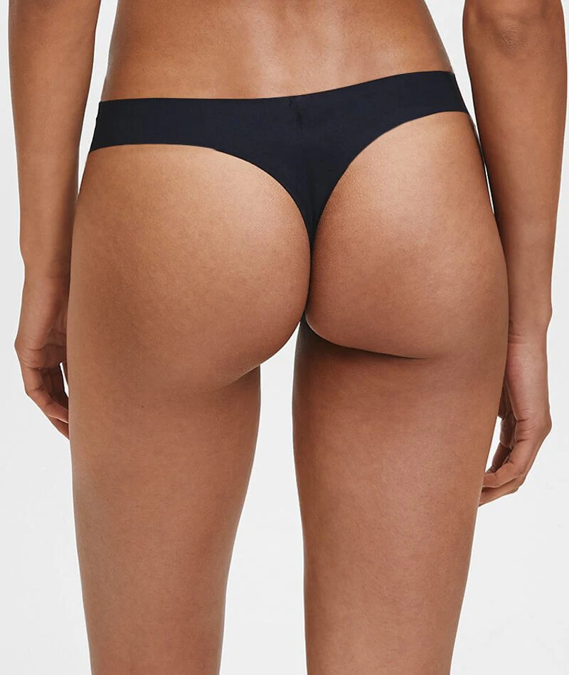 Calvin Klein Invisibles Thong - Black - Image 2