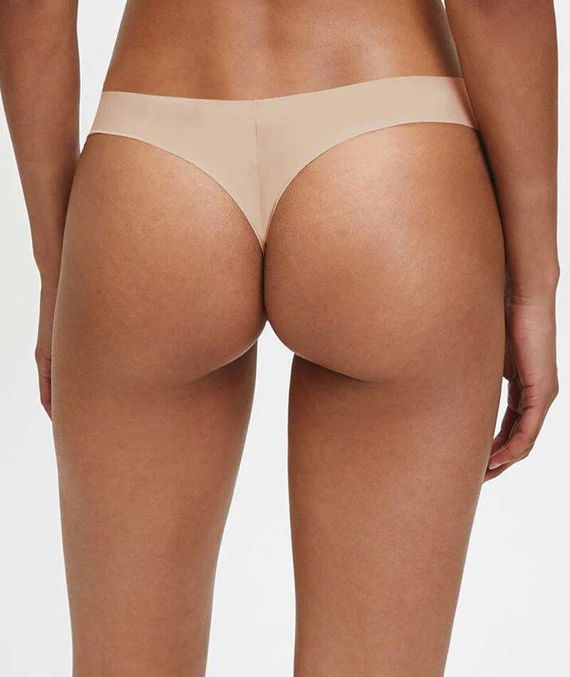 Calvin Klein Invisibles Thong - Light Caramel - Image 2