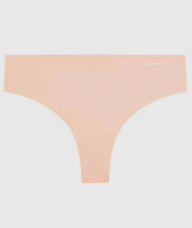 Calvin Klein Invisibles Thong - Light Caramel - Image 5