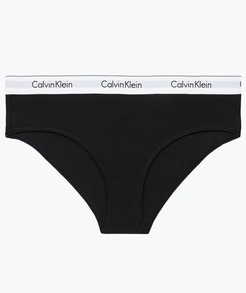 Calvin Klein Modern Cotton Plus Hipster Brief - Black - Image 8