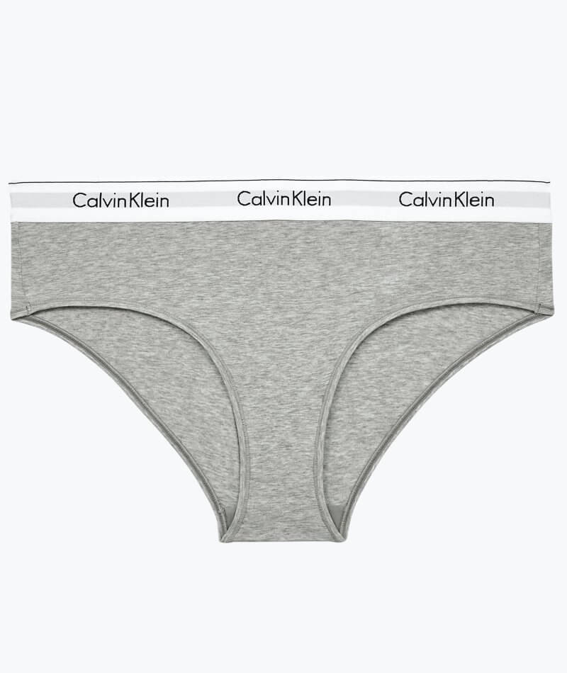 Calvin Klein Modern Cotton Plus Hipster Brief - Grey Heather - Image 10
