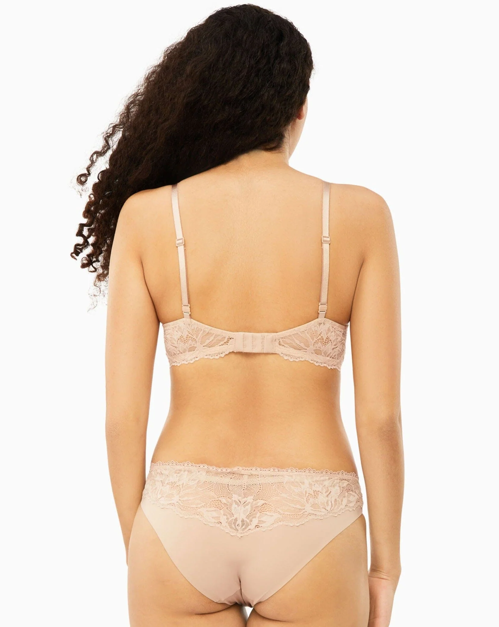 Calvin Klein Seductive Comfort Lotus Floral Bikini Brief - Cedar - Image 4